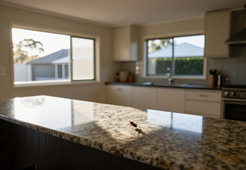 Spider-free Oatlands roof void after treatment